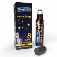 Roll-on aromaterapie Vise placute SleepTime, 10 ml, Justin Pharma