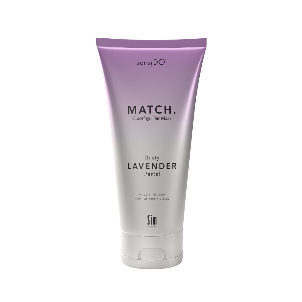 Masca coloranta Dusty Lavender Pastel SensiDo Match, 200 ml, Sim Sensitive