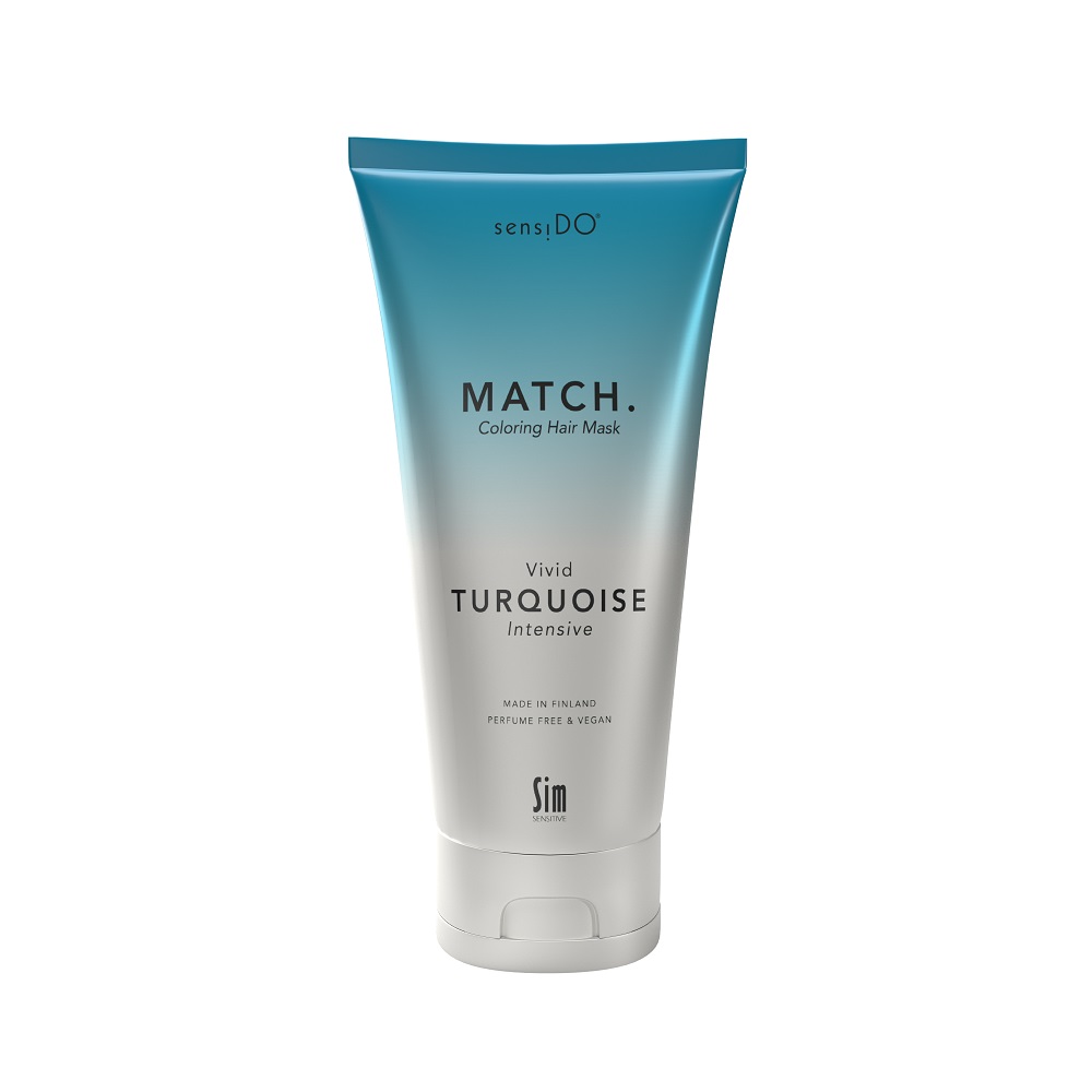 Masca coloranta Vivid Turquoise Intensive SensiDo Match, 200 ml, Sim Sensitive