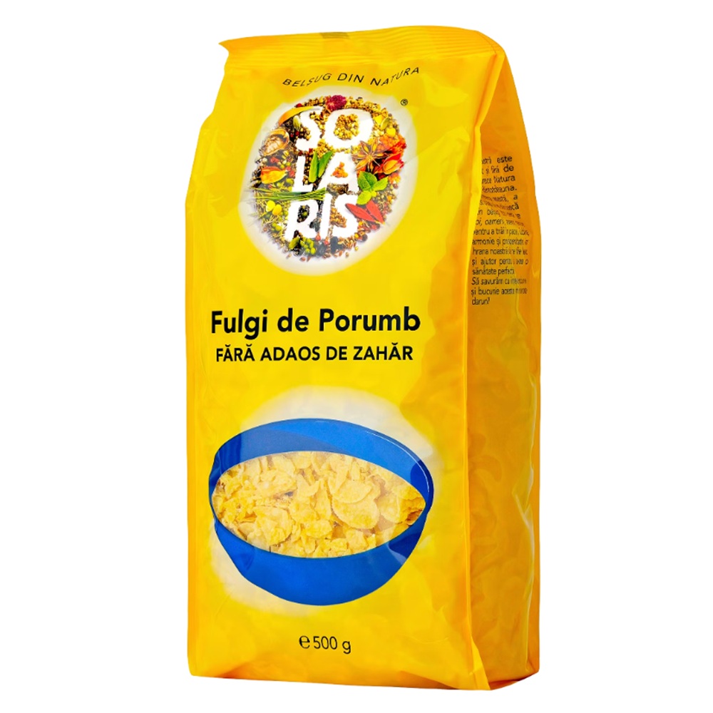 Fulgi de porumb, 500 g, Solaris