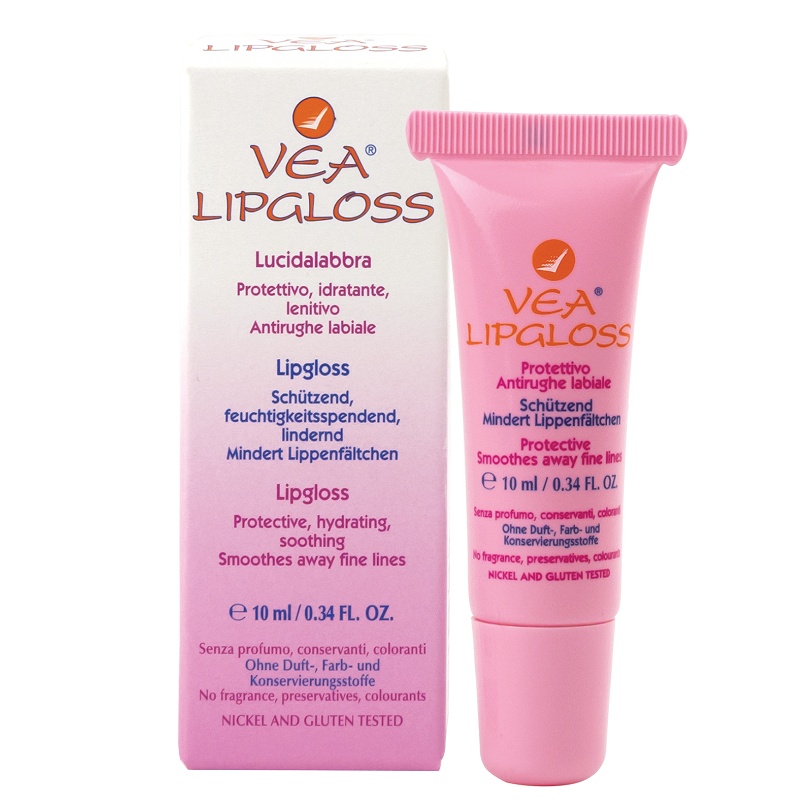 Luciu pentru buze cu Vitamina E, Vea Lipgloss, 10 ml, Hulka