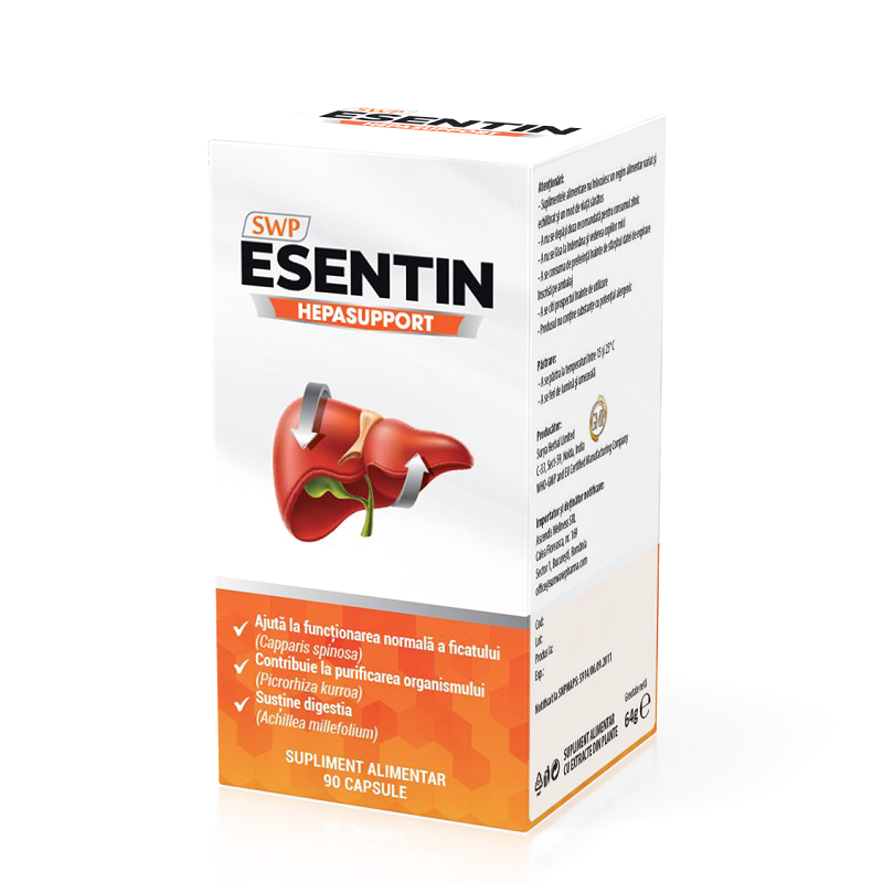 Esentin Hepasuport, 90 capsule, Sun Wave Pharma