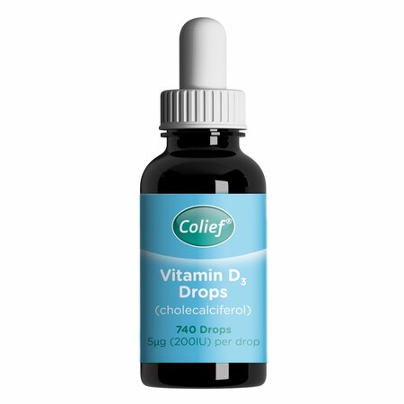 Picaturi orale cu vitamina D3, 20 ml, Colief 704843