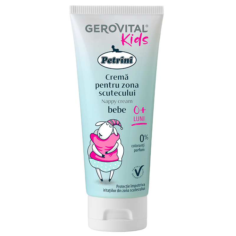 Crema pentru zona scutecului, 100 ml, Gerovital Kids