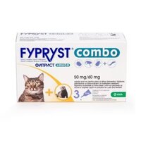 Pipete antiparazitare pentru pisici Fypryst Combo, 50 mg, 3 pipete, Krka