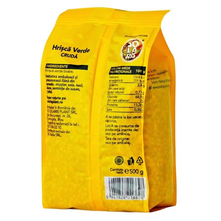 Hrisca cruda, 500 g, Solaris 661472