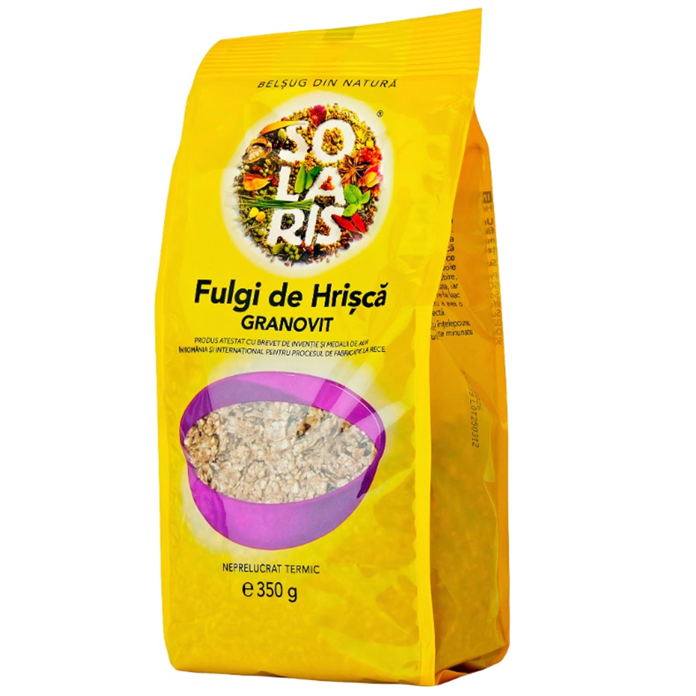 Fulgi de hrisca Granovit, 350 g, Solaris
