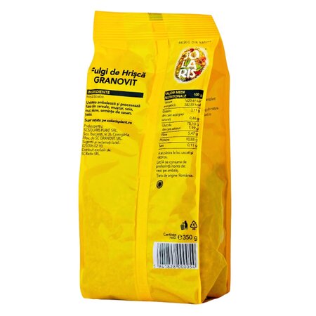 Fulgi de hrisca Granovit, 350 g, Solaris 661425