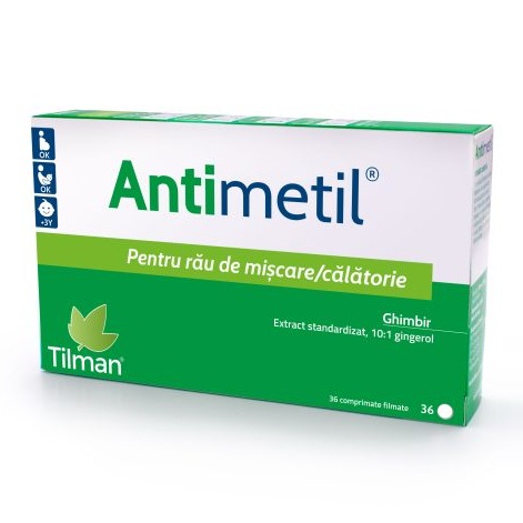 Antimetil, 36 comprimate, Tilman