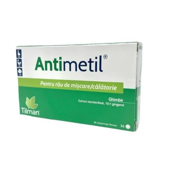 Antimetil, 36 comprimate, Tilman