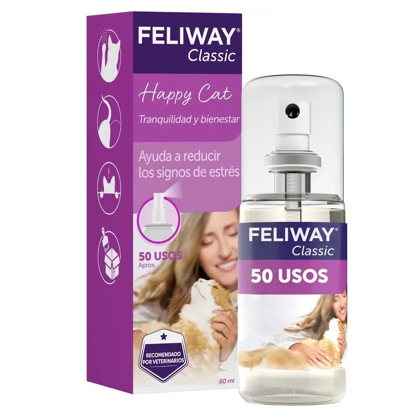 Spray calmant Feliway Classic, 60 ml, Ceva Sante