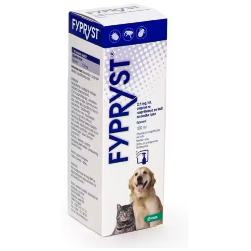 Spray antiparazitar extern Fypryst, 100 ml, KRKA