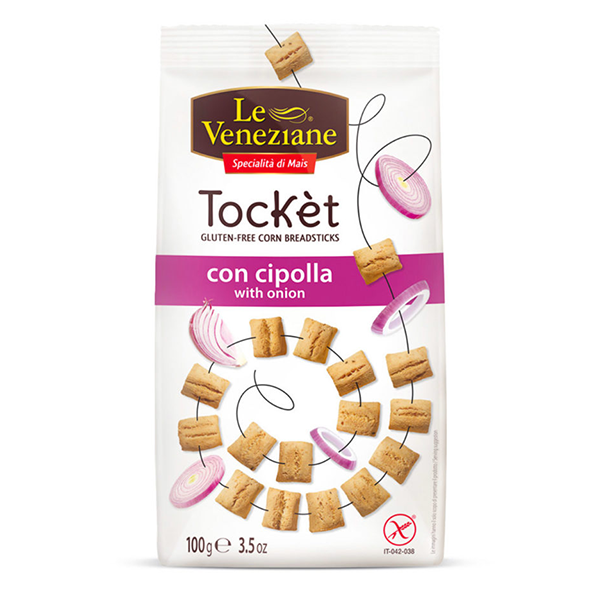 Snack cu gust de ceapa Le Veneziane, 100 g, MolinodiFerro