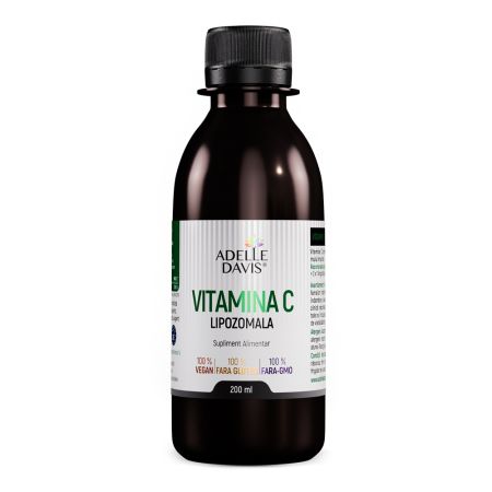 Vitamina C Lipozomala lichid, 200 ml, Adelle Davis