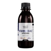 Vitamina D3 cu K2 Lipozomala, 200 ml, Adelle Davis