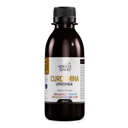 Curcumina Lipozomala, 200 ml, Adelle Davis
