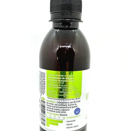 Vitamina D3 Lipozomala, 200 ml, Adelle Davis 702015