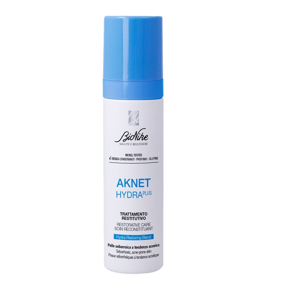 Crema regeneranta pentru pielea seboreica predispusa la acnee Aknet Hydra Plus, 40 ml, BioNike