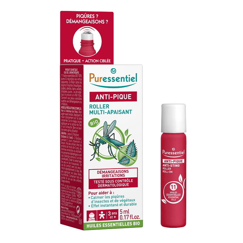 Roll-on calmant impotriva intepaturilor de insecte Bite & Sting, 5 ml, Puressentiel