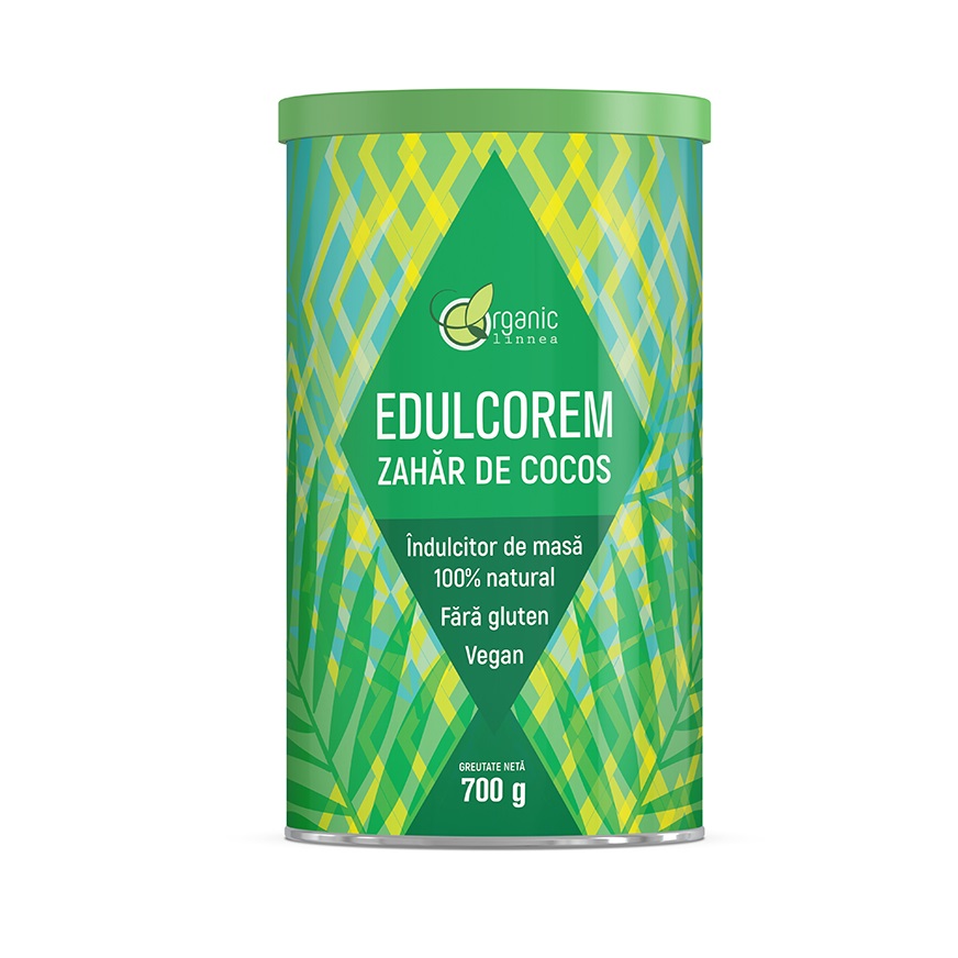 Zahar de cocos Edulcorem, 700 g, Remedia