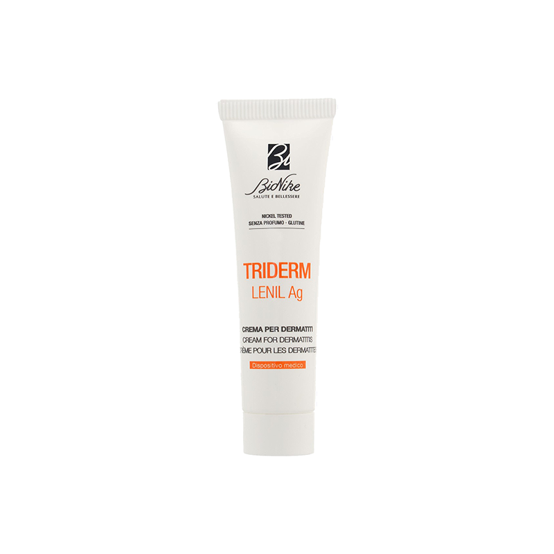 Crema cu argint coloidal pentru dermatite si eczeme cu risc de suprainfectie Triderm AG, 30 ml, BioNike