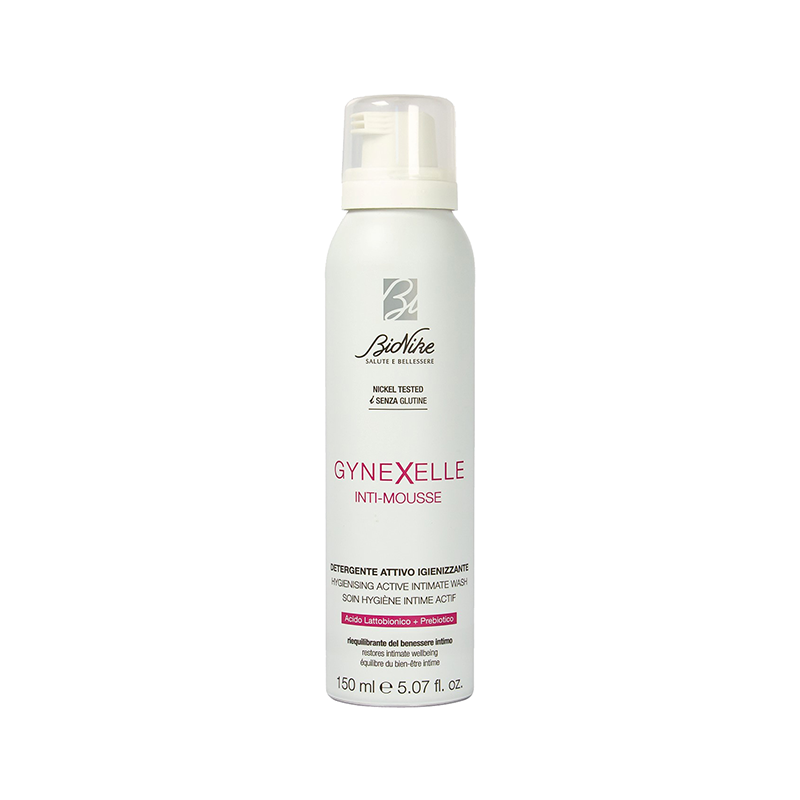 Spuma de curatare pentru zona intima Gynexelle Inti-Mousse, 150 ml, BioNike