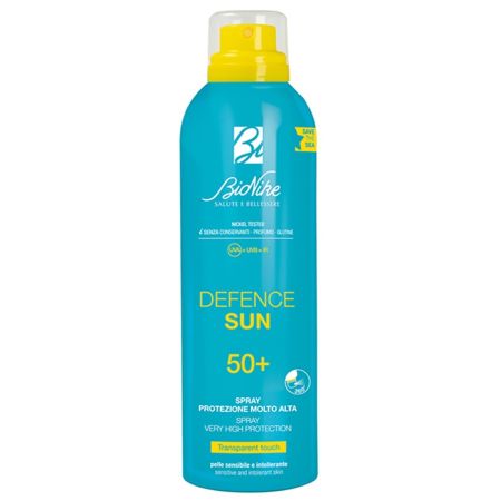 Spray transparent cu protectie solara Defence Sun Transparent, SPF 50+, 200 ml, BioNike
