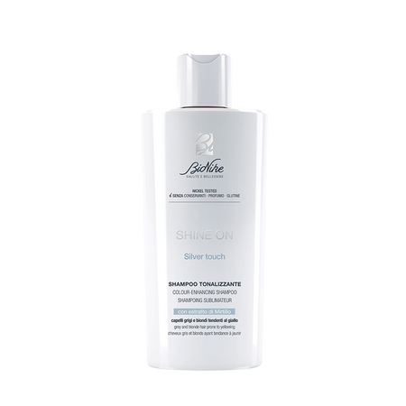Sampon pentru neutralizarea galbenului Shine On Silver Touch, 200 ml, BioNike