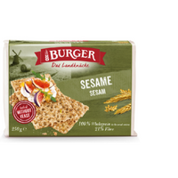 Specialitate panificatie crocanta cu secara integrala si susan, 250 g, Burger