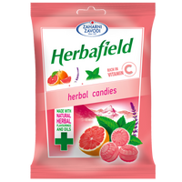 Dropsuri cu aroma de menta si grapefruit, 85 g, Herbafield
