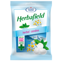 Dropsuri cu aroma de menta si musetel, 85 g, Herbafield