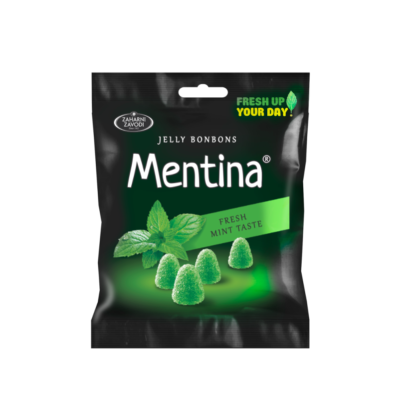 Jeleuri cu aroma de menta, 80 g, Mentina