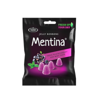 Jeleuri cu aroma de menta si coacaze negre, 80 g, Mentina