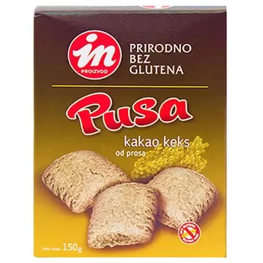 Biscuiti cu cacao si mei, 150 g, Aleksandrija Fruska Gora