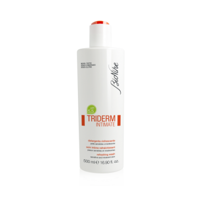 Gel intim revigorant pentru curatare cu ph 5,5 Triderm Intimate, 500 ml, BioNike