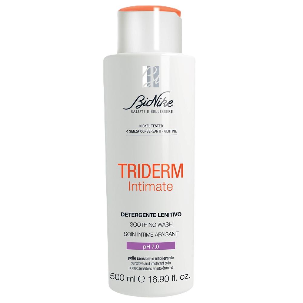 Gel intim de curatare cu ph 7,0 Triderm Intimate, 500 ml, BioNike