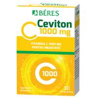 Vitamina C Ceviton, 1000 mg, 30 comprimate, Beres Pharmaceuticals