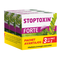 Pachet Stoptoxin Forte, 3 x 30 capsule, Fiterman