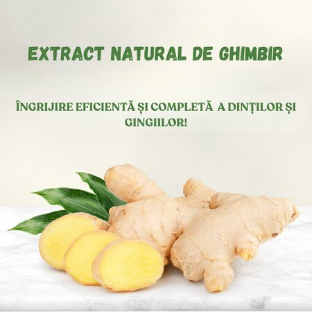 Pasta de dinti cu extract natural de ghimbir, 90 ml, Eyup Sabri Tuncer 614929