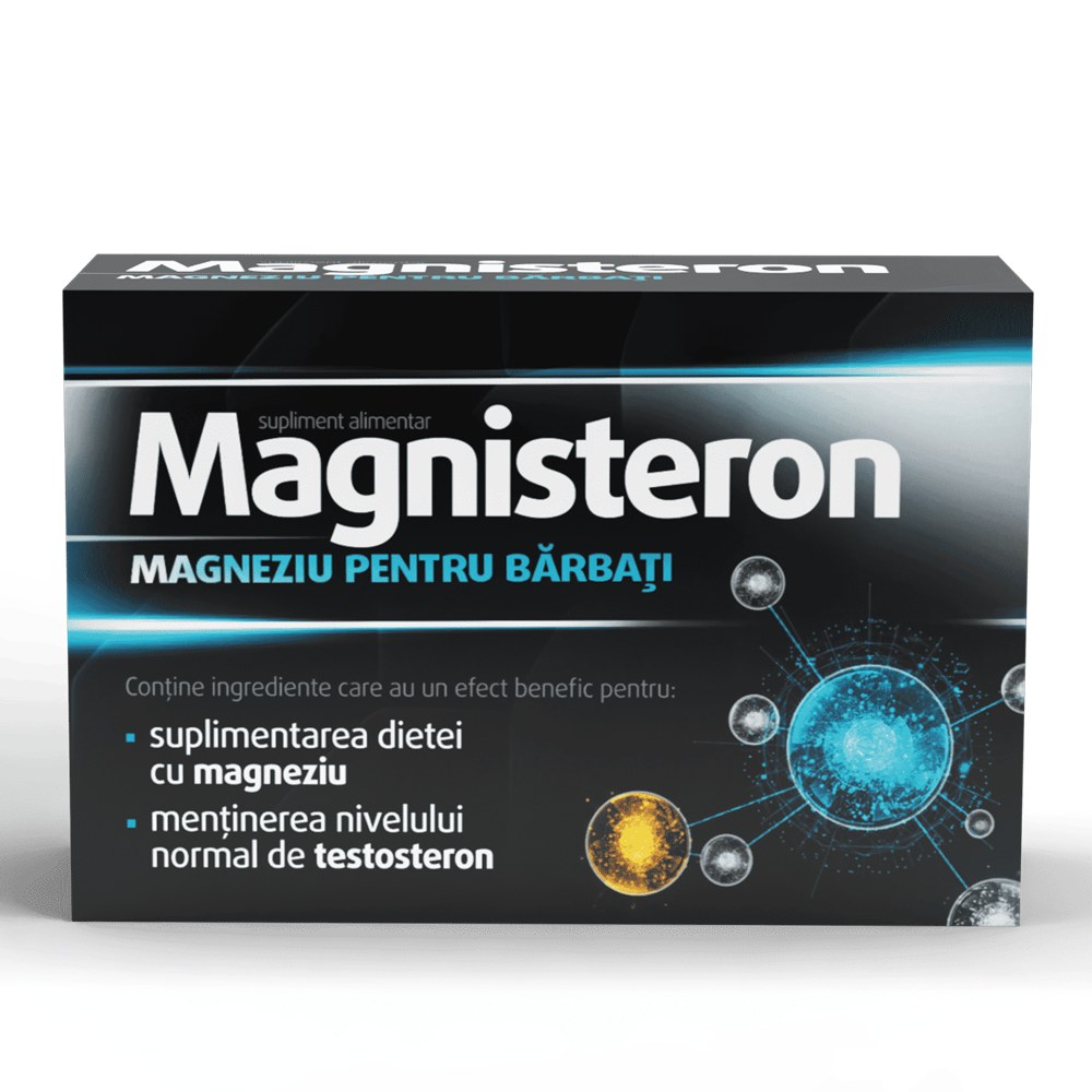 Magnisteron magneziu pentru barbati, 30 comprimate, Aflofarm