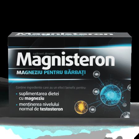 Magnisteron magneziu pentru barbati, 30 comprimate, Aflofarm