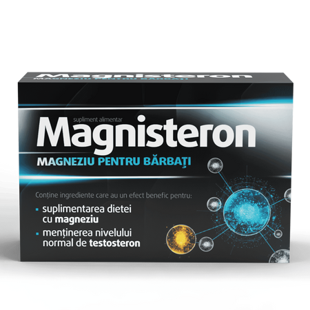 Magnisteron magneziu pentru barbati, 30 comprimate, Aflofarm