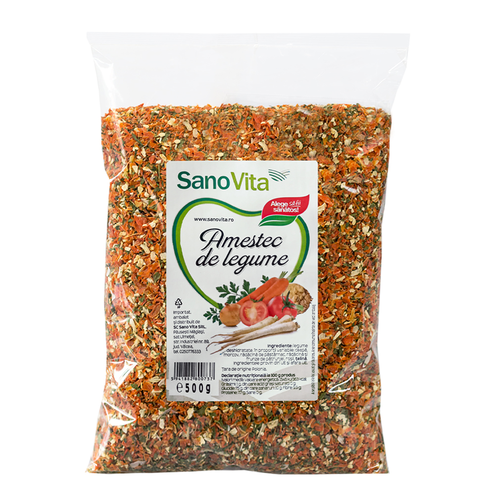 Amestec de legume, 500 g, SanoVita