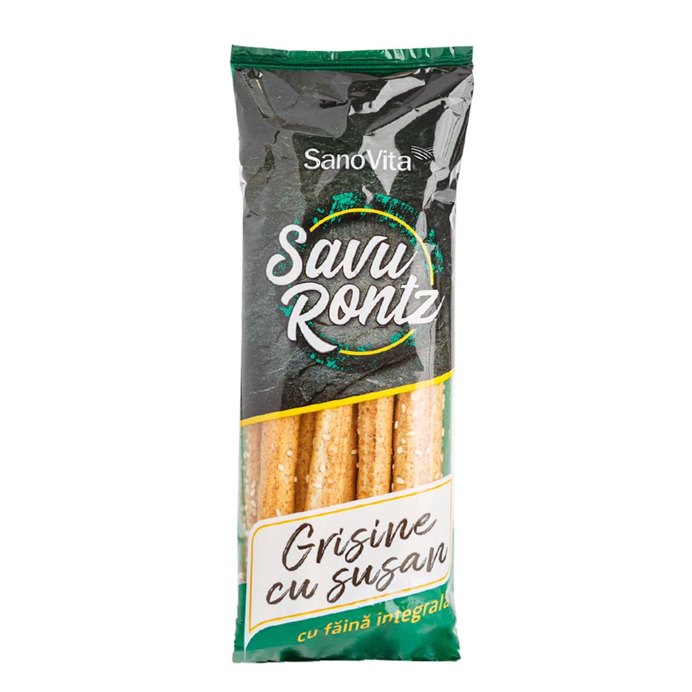 Grisine susan cu faina integrala, 50 g, SanoVita