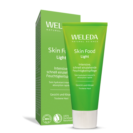 Crema hidratanta usoara pentru piele uscata Skin Food Light, 75 ml, Weleda 680609
