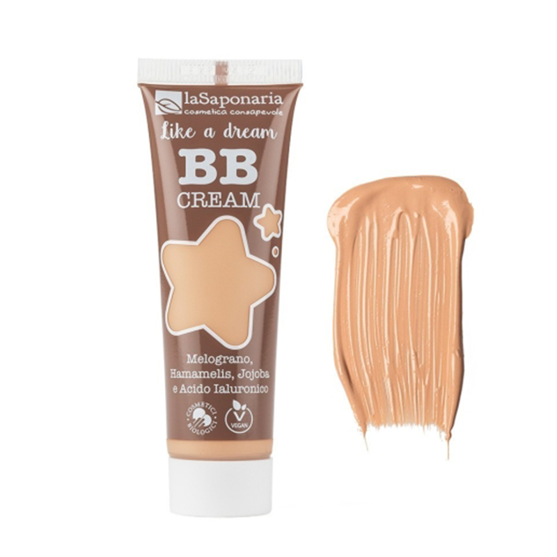 Crema de fata coloranta BB Cream, Sand, 30 ml, La Saponaria