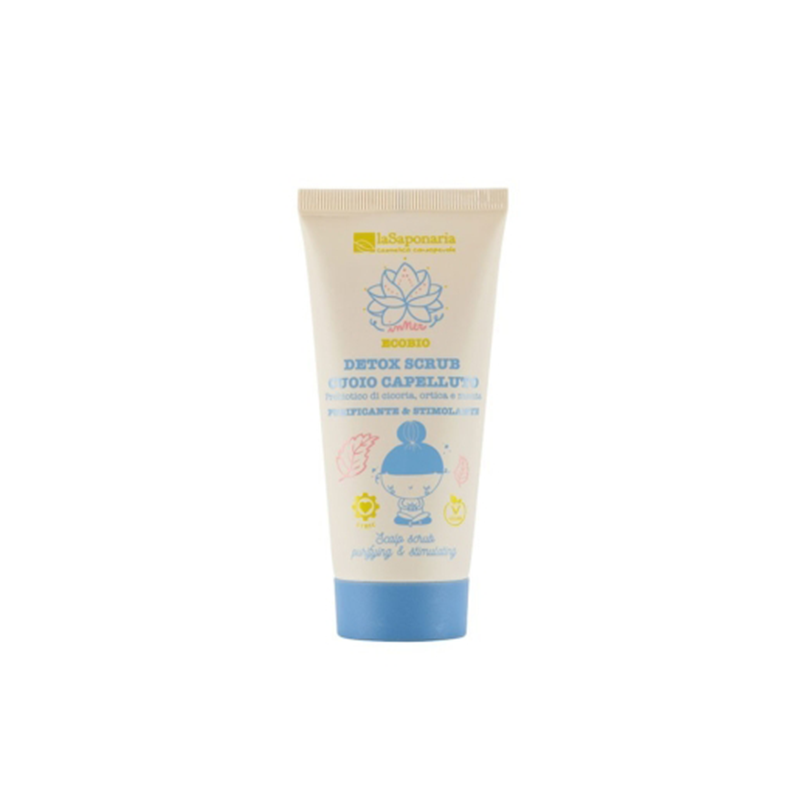 Scrub pentru scalp detoxifiant, 100 ml, La Saponaria