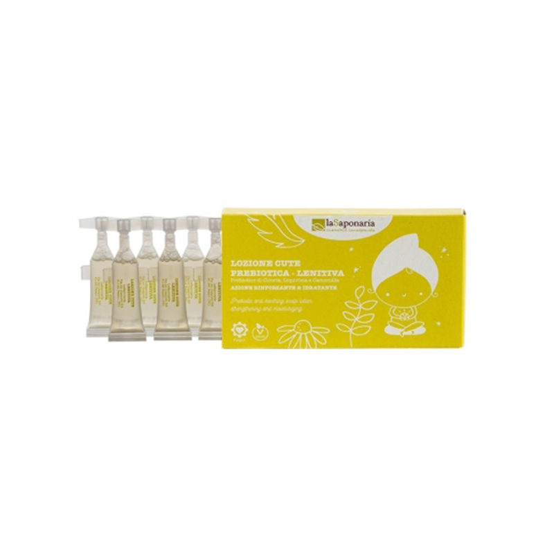 Lotiune hidratanta si calmanta pentru scalp, 10 x 5 ml, La Saponaria