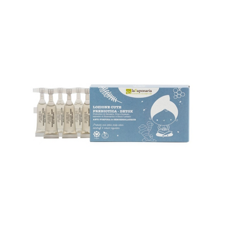 Lotiune pentru scalp gras si anti-matreata, 10 x 5 ml, La Saponaria