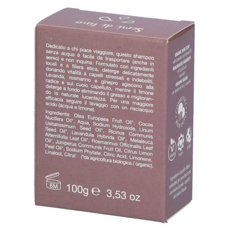 Sampon si gel de dus solid, 100 g, La Saponaria 656020